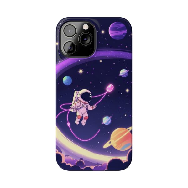 Space Astronaut Slim Phone Case