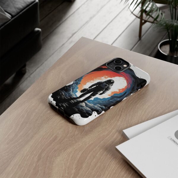 Astronaut Case, Tough Phone Cover, Galaxy Art Protector, Space Lover Gift, Unique Mobile Accessory