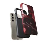 Red Urban Warrior Phone Case for Gamers & Action Fans