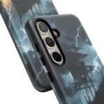 Stormy Seas Tough Phone Case - Pirate Ship Design