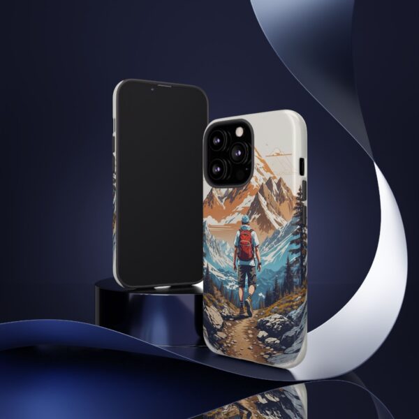 Adventure Phone Case, Mountain Hiking Phone Cover, Outdoor Enthusiast Gift, Nature Lover Accessory, Travel Cell Phone Protector
