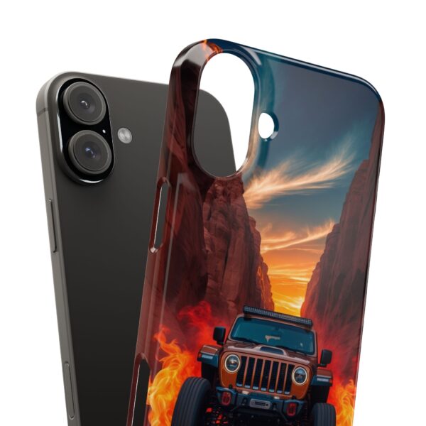 Adventure Jeep Slim Phone Case - Perfect for Off-Road Enthusiasts