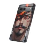 Fiery Design, Anime Style, Unique Cell Phone Accessory, Strong and Stylish