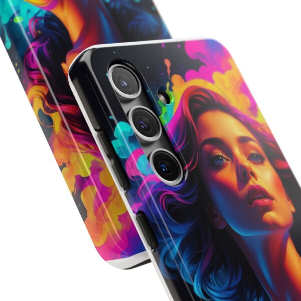 Vibrant, Colorful Woman Design - Tough Phone Case