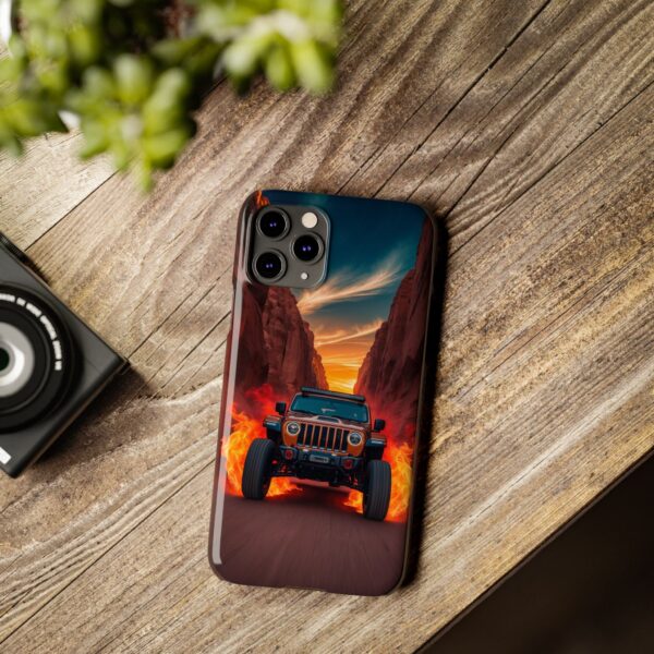 Adventure Jeep Slim Phone Case - Perfect for Off-Road Enthusiasts