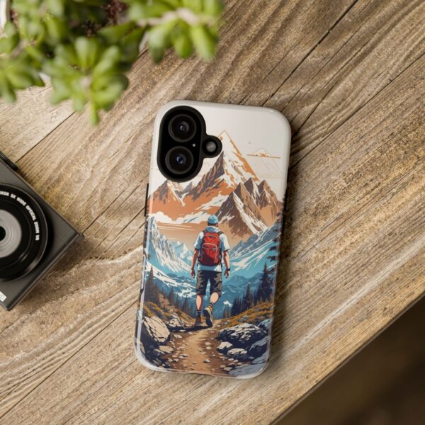 Adventure Phone Case, Mountain Hiking Phone Cover, Outdoor Enthusiast Gift, Nature Lover Accessory, Travel Cell Phone Protector