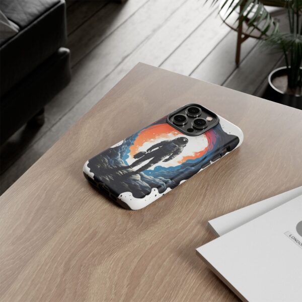 Astronaut Case, Tough Phone Cover, Galaxy Art Protector, Space Lover Gift, Unique Mobile Accessory
