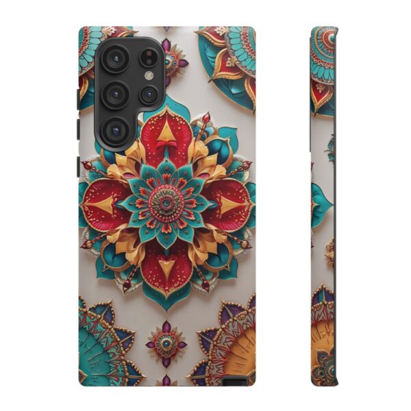 Colorful Mandala Phone Cover, Bohemian Style Accessory, Unique Gift for Her, Stylish Smartphone Protection