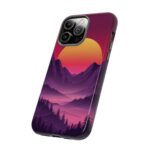 Mountain Sunset Phone Case - Tough Cases for Nature Lovers