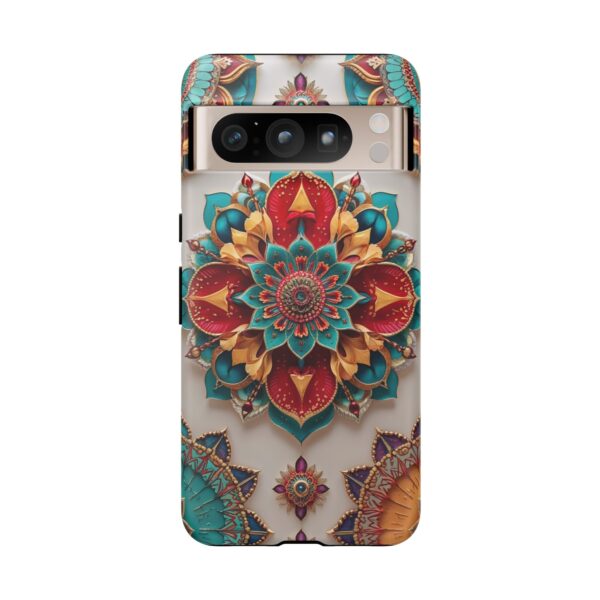 Colorful Mandala Phone Cover, Bohemian Style Accessory, Unique Gift for Her, Stylish Smartphone Protection