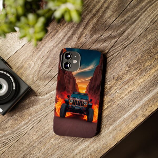 Adventure Jeep Slim Phone Case - Perfect for Off-Road Enthusiasts