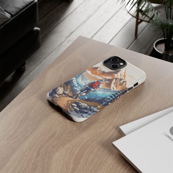 Adventure Phone Case, Mountain Hiking Phone Cover, Outdoor Enthusiast Gift, Nature Lover Accessory, Travel Cell Phone Protector