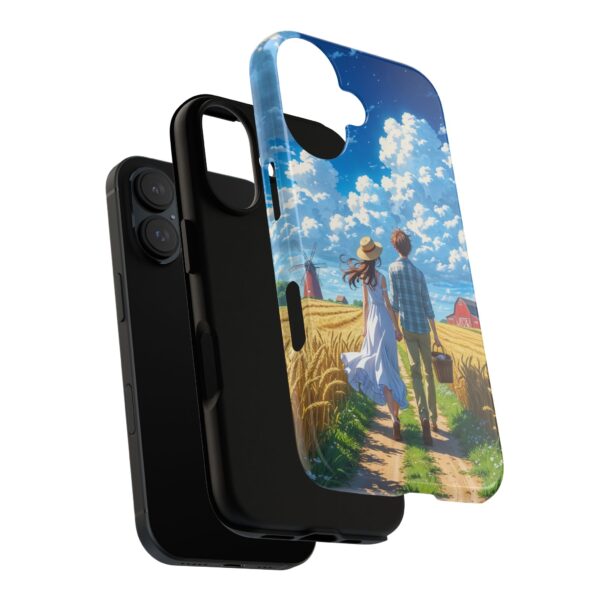 Couple Phone Case – Romantic Landscape Design