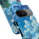 Dog-Themed Phone Case, Whimsical Pet Lover Case, Cute Animal Accessory, Nature Scene Protection, Gift for Dog Owners