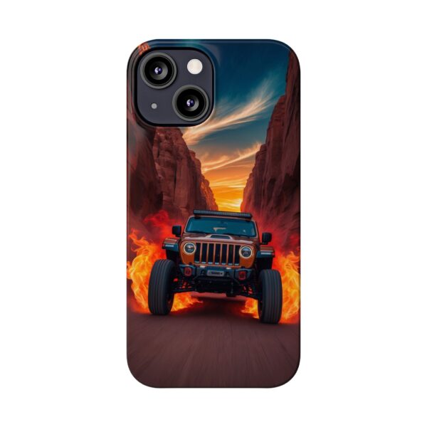 Adventure Jeep Slim Phone Case - Perfect for Off-Road Enthusiasts