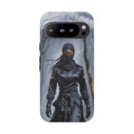 Artistic Phone Case, Ninja Aesthetic, Unique Smartphone Cover, Adventurous Spirit