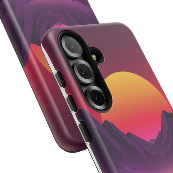 Mountain Sunset Phone Case - Tough Cases for Nature Lovers