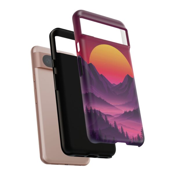 Mountain Sunset Phone Case - Tough Cases for Nature Lovers