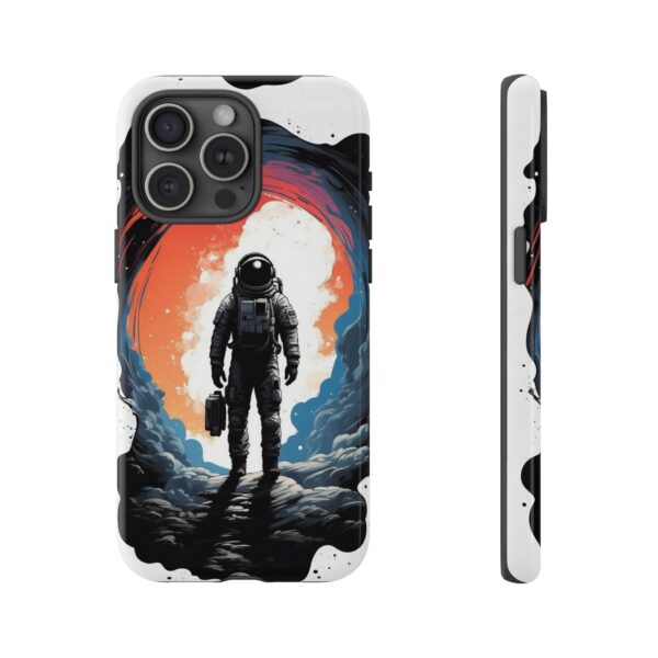 Astronaut Case, Tough Phone Cover, Galaxy Art Protector, Space Lover Gift, Unique Mobile Accessory