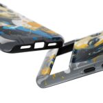Vibrant, Artistic Tough Phone Case, Modern Art, Smartphone Accessories