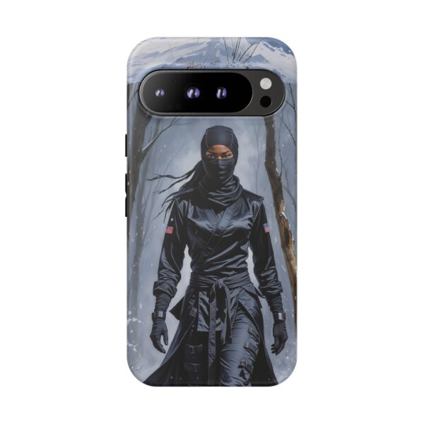 Artistic Phone Case, Ninja Aesthetic, Unique Smartphone Cover, Adventurous Spirit