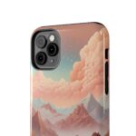 Mountain Reflection Tough Phone Case - Nature-Inspired Design for Adventurers