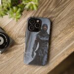 Artistic Phone Case, Ninja Aesthetic, Unique Smartphone Cover, Adventurous Spirit