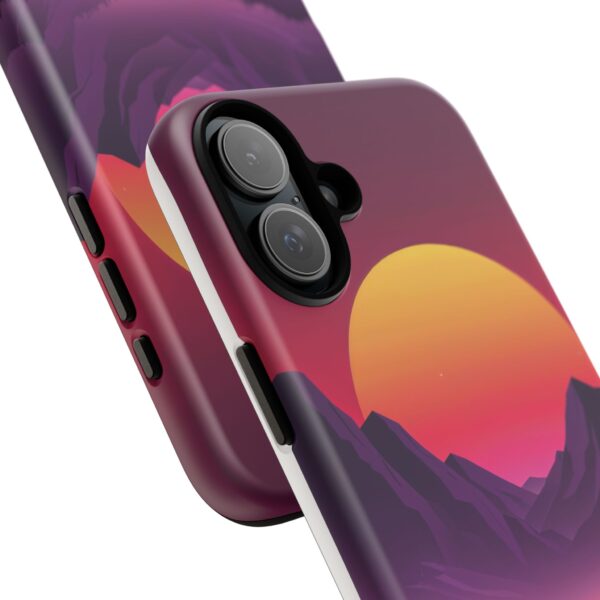 Mountain Sunset Phone Case - Tough Cases for Nature Lovers