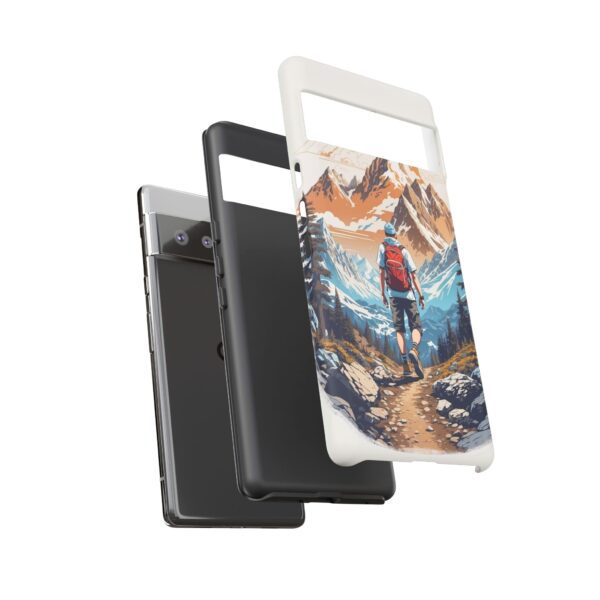 Adventure Phone Case, Mountain Hiking Phone Cover, Outdoor Enthusiast Gift, Nature Lover Accessory, Travel Cell Phone Protector