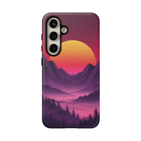Mountain Sunset Phone Case - Tough Cases for Nature Lovers