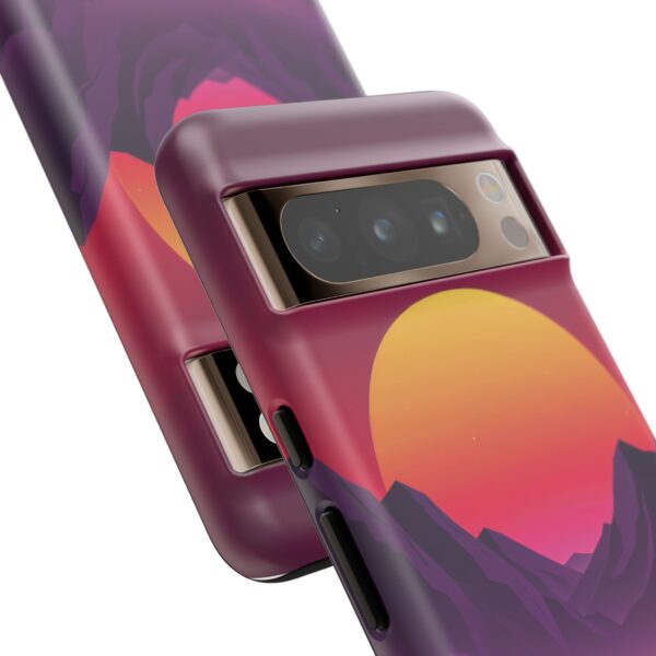Mountain Sunset Phone Case - Tough Cases for Nature Lovers