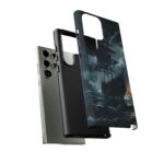 Stormy Seas Tough Phone Case - Pirate Ship Design