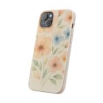 Floral Biodegradable Phone Case - Eco-Friendly Nature Design