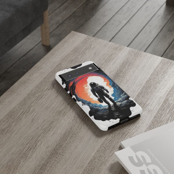 Astronaut Case, Tough Phone Cover, Galaxy Art Protector, Space Lover Gift, Unique Mobile Accessory