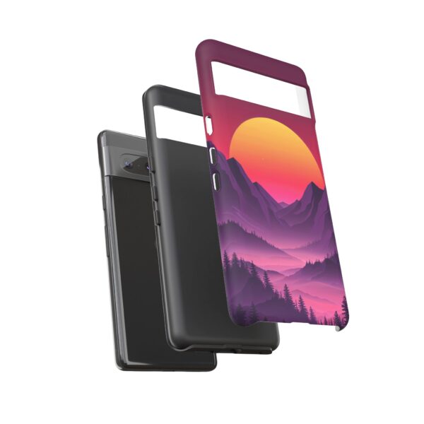 Mountain Sunset Phone Case - Tough Cases for Nature Lovers