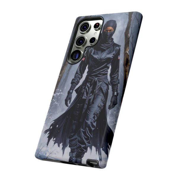 Artistic Phone Case, Ninja Aesthetic, Unique Smartphone Cover, Adventurous Spirit