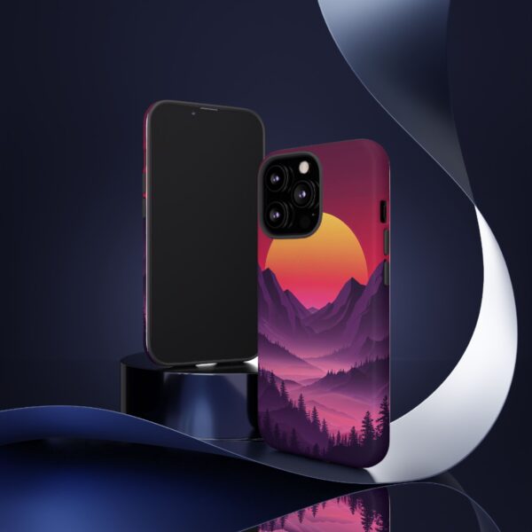 Mountain Sunset Phone Case - Tough Cases for Nature Lovers
