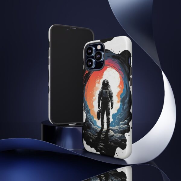 Astronaut Case, Tough Phone Cover, Galaxy Art Protector, Space Lover Gift, Unique Mobile Accessory