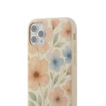 Floral Biodegradable Phone Case - Eco-Friendly Nature Design