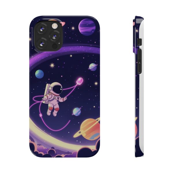 Space Astronaut Slim Phone Case
