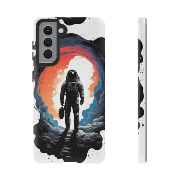 Astronaut Case, Tough Phone Cover, Galaxy Art Protector, Space Lover Gift, Unique Mobile Accessory