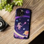 Space Astronaut Slim Phone Case