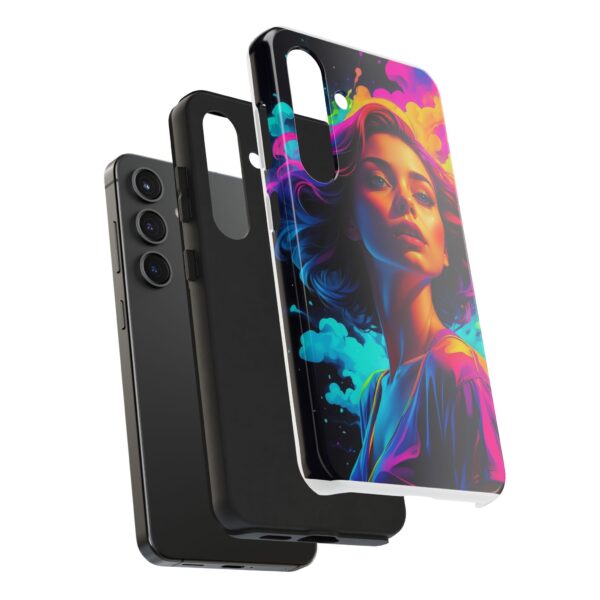 Vibrant, Colorful Woman Design - Tough Phone Case