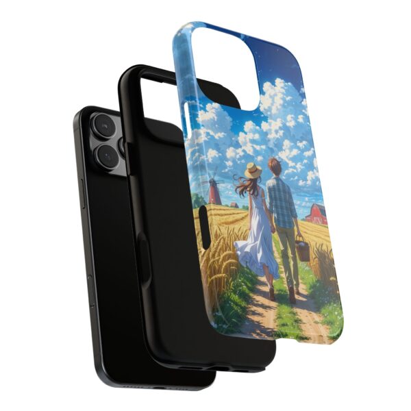 Couple Phone Case – Romantic Landscape Design