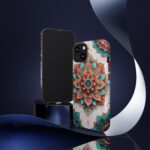 Mandala Phone Case, Colorful Floral Design, Bohemian Style, Tough Cases, Gift for Her