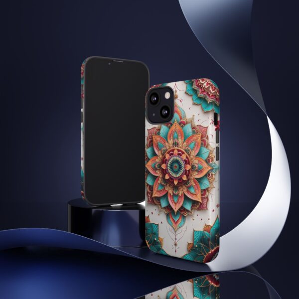 Mandala Phone Case, Colorful Floral Design, Bohemian Style, Tough Cases, Gift for Her