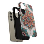 Mandala Phone Case, Colorful Floral Design, Bohemian Style, Tough Cases, Gift for Her