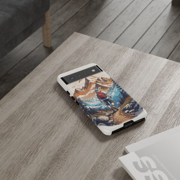 Adventure Phone Case, Mountain Hiking Phone Cover, Outdoor Enthusiast Gift, Nature Lover Accessory, Travel Cell Phone Protector