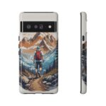 Adventure Phone Case, Mountain Hiking Phone Cover, Outdoor Enthusiast Gift, Nature Lover Accessory, Travel Cell Phone Protector