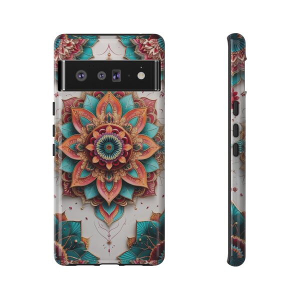 Mandala Phone Case, Colorful Floral Design, Bohemian Style, Tough Cases, Gift for Her